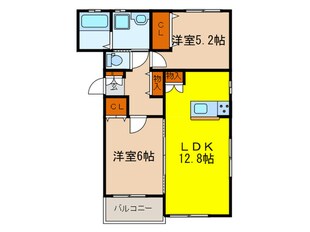 フェリス鼓が滝の物件間取画像